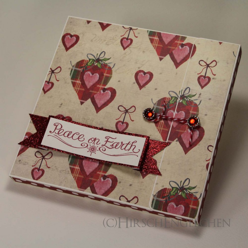 Paper Pad gift box red