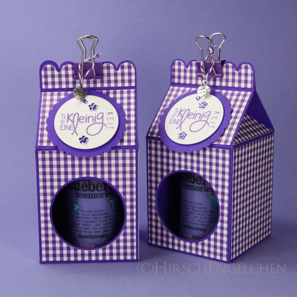 lila Milchbox
